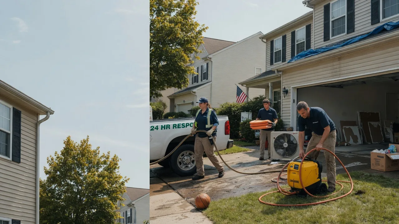 Emergency Water Damage Restoration in Minersville, PA near me